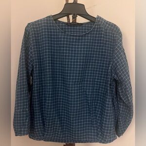 Zara flannel top